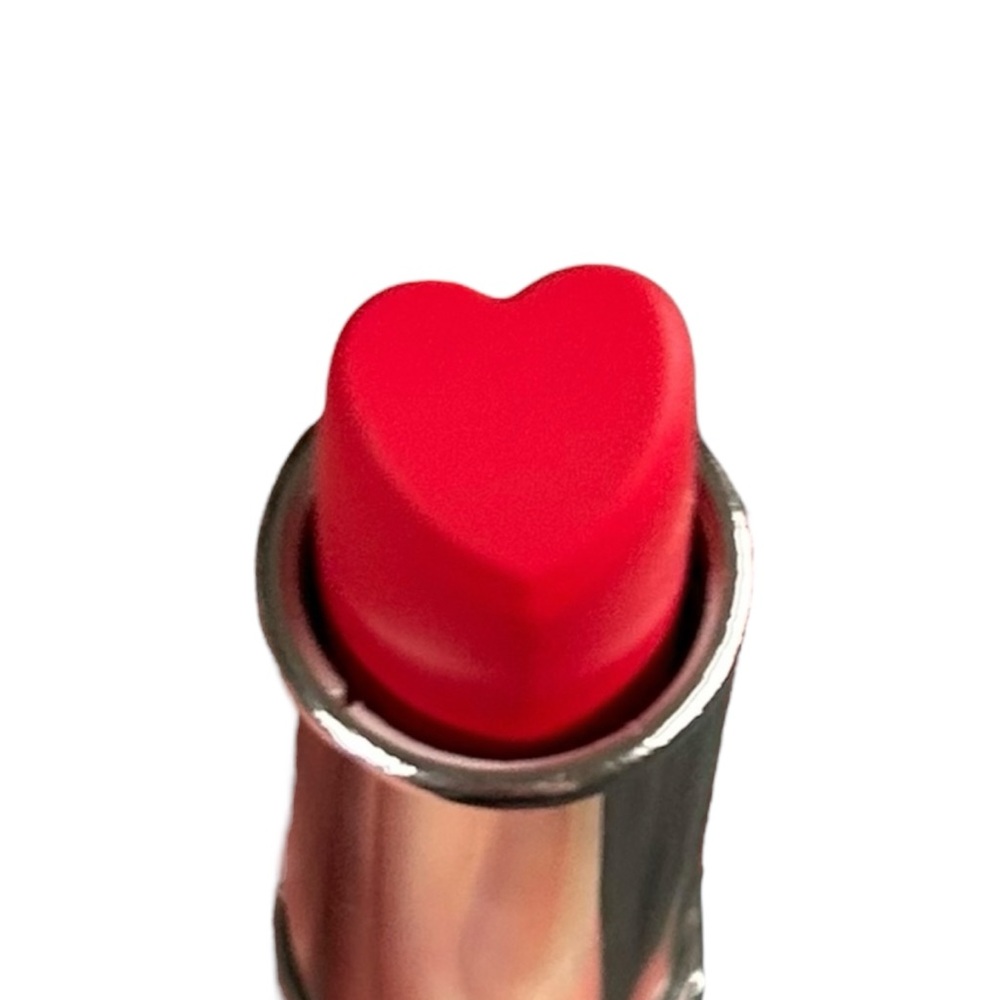 Holika Holika Heartful Moisture Heart Shaped Lipstick in Kissing Red Korean NIB